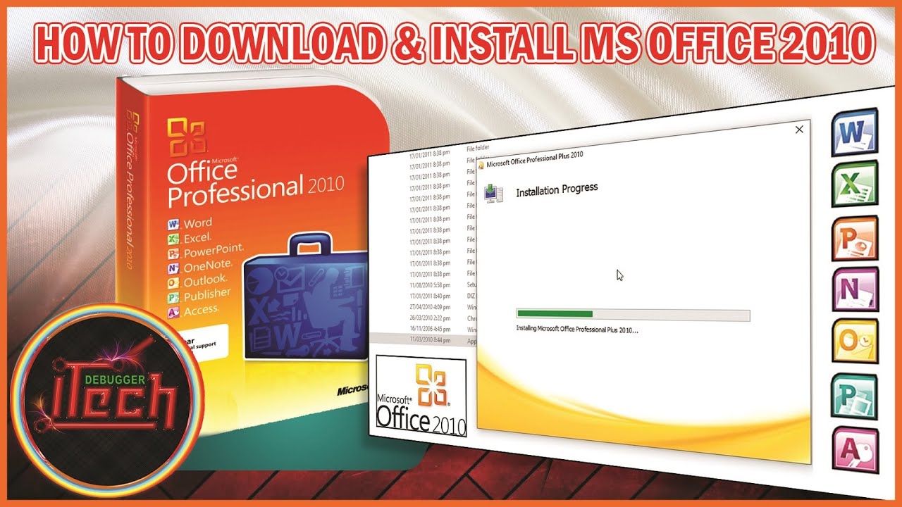 ms office 2010 download install