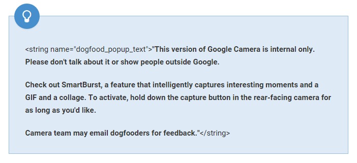 google camera source code
